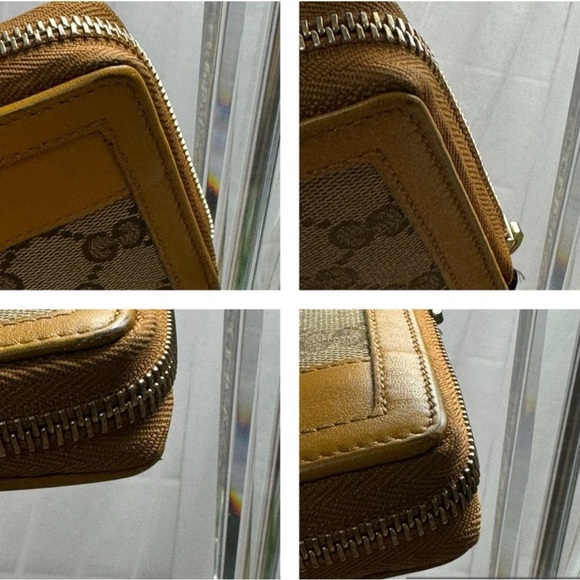 GUCCI Leather Jacquard Signature GG EUC with Box and Dust Bag - Picture 6 of 11